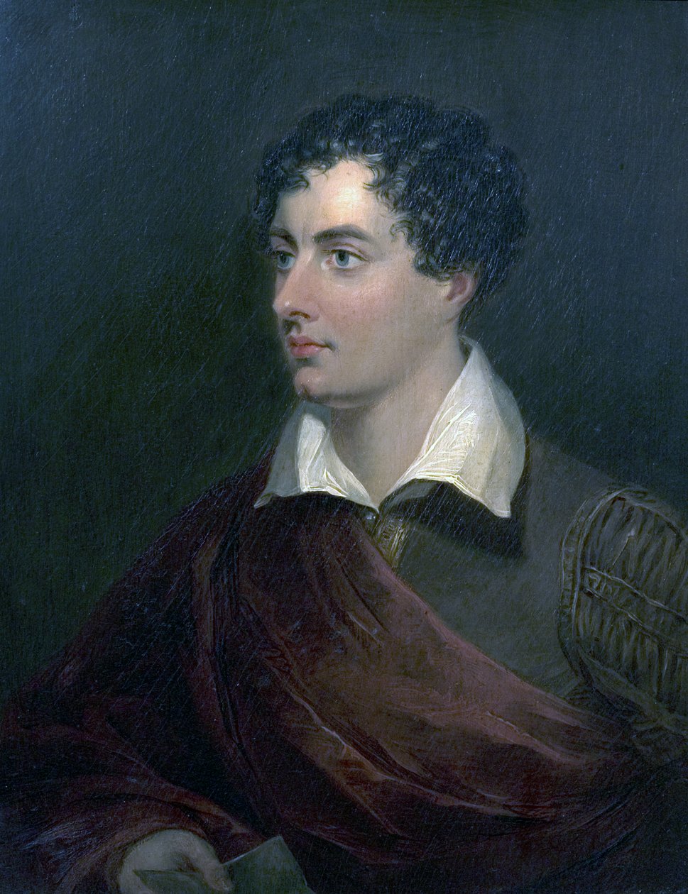 6. Lord Byron, c.1825 autorstwa Richard attr. to Westall