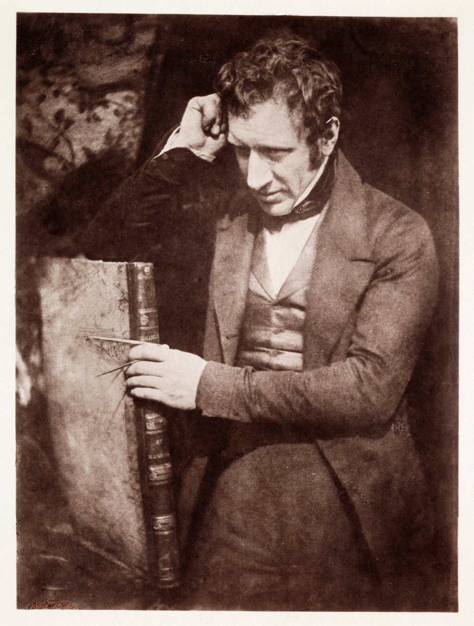 James Nasmyth", szkocki inżynier mechanik i wynalazca, ok. 1840 r. autorstwa John Pardon