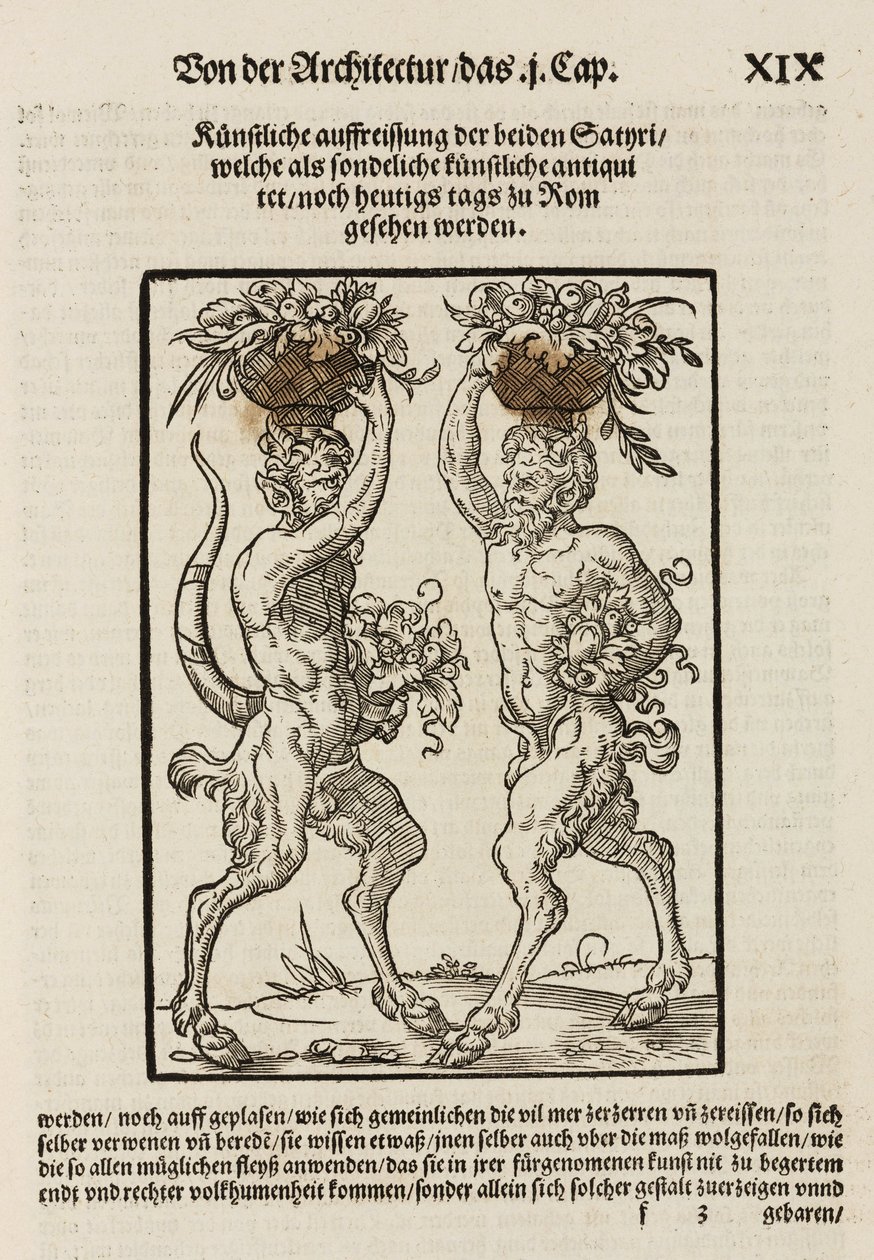 Dwóch satyrów autorstwa John Pardon