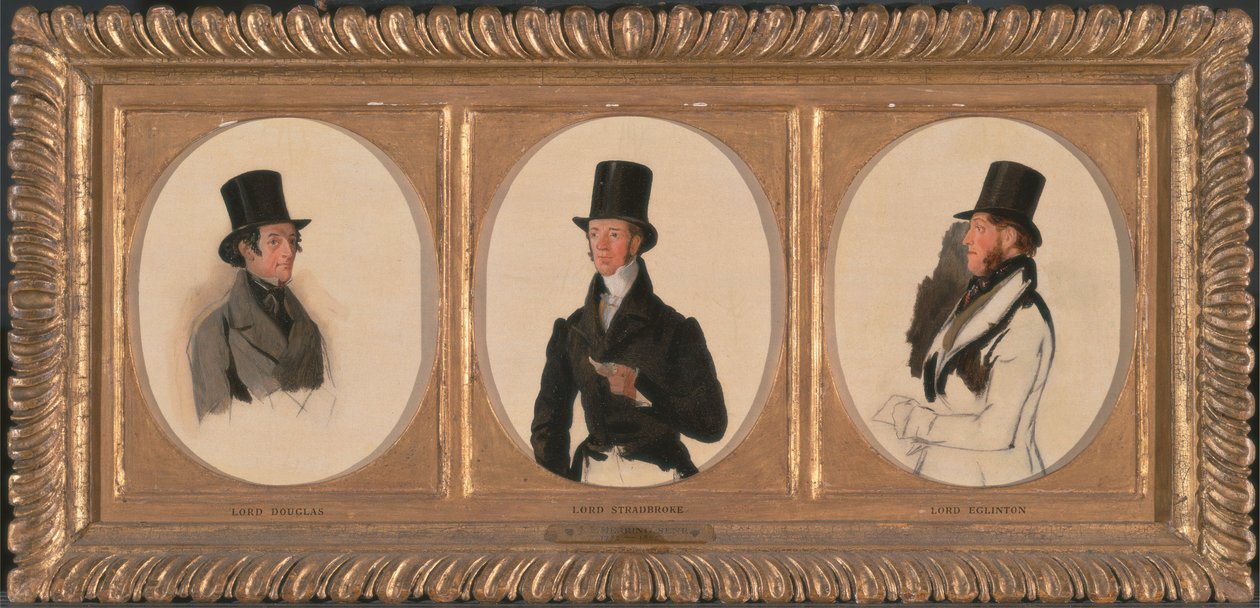 Studia do portretów Lorda Eglintona, Lorda Douglasa i Lorda Stradbroke