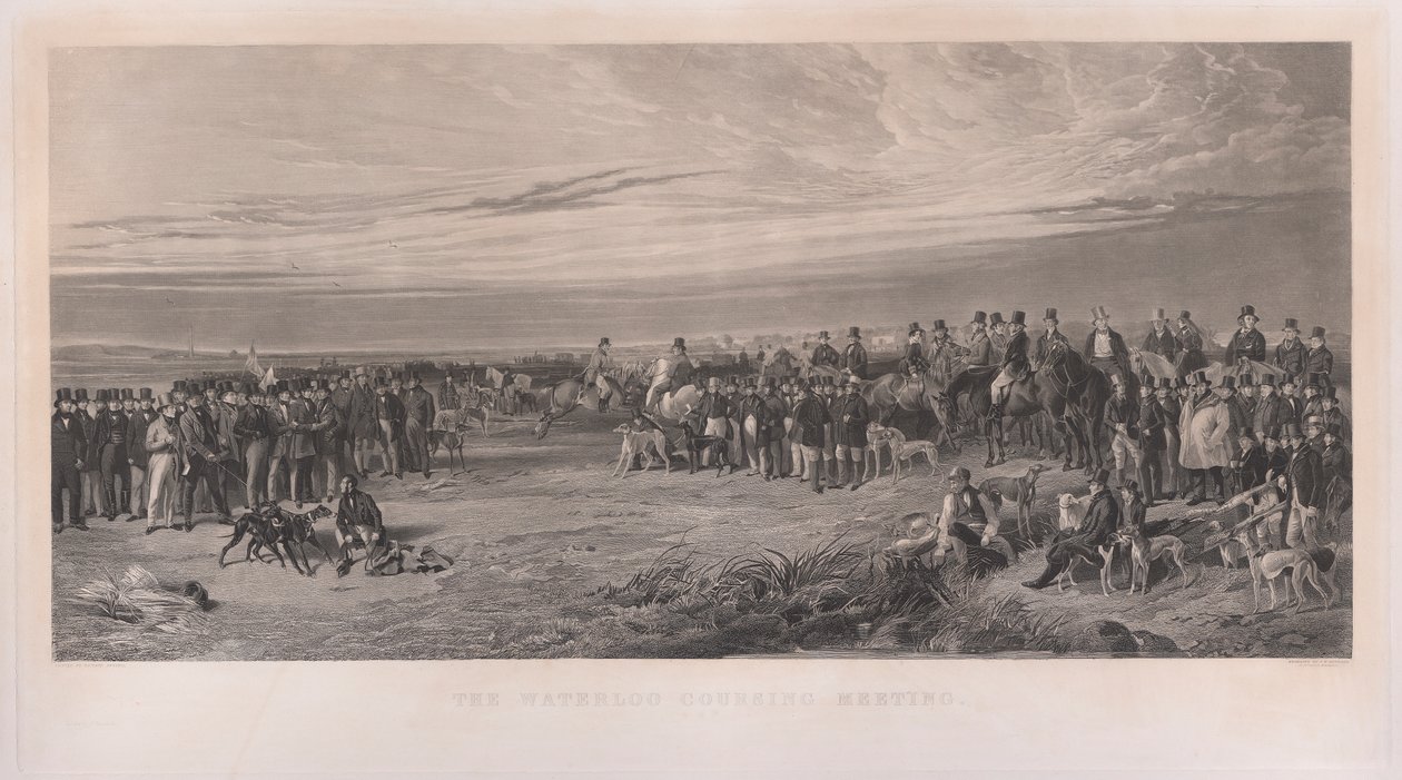 Spotkanie Coursingowe pod Waterloo autorstwa Richard Ansdell