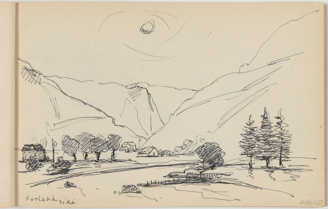 Aurland autorstwa Richard Baseleer