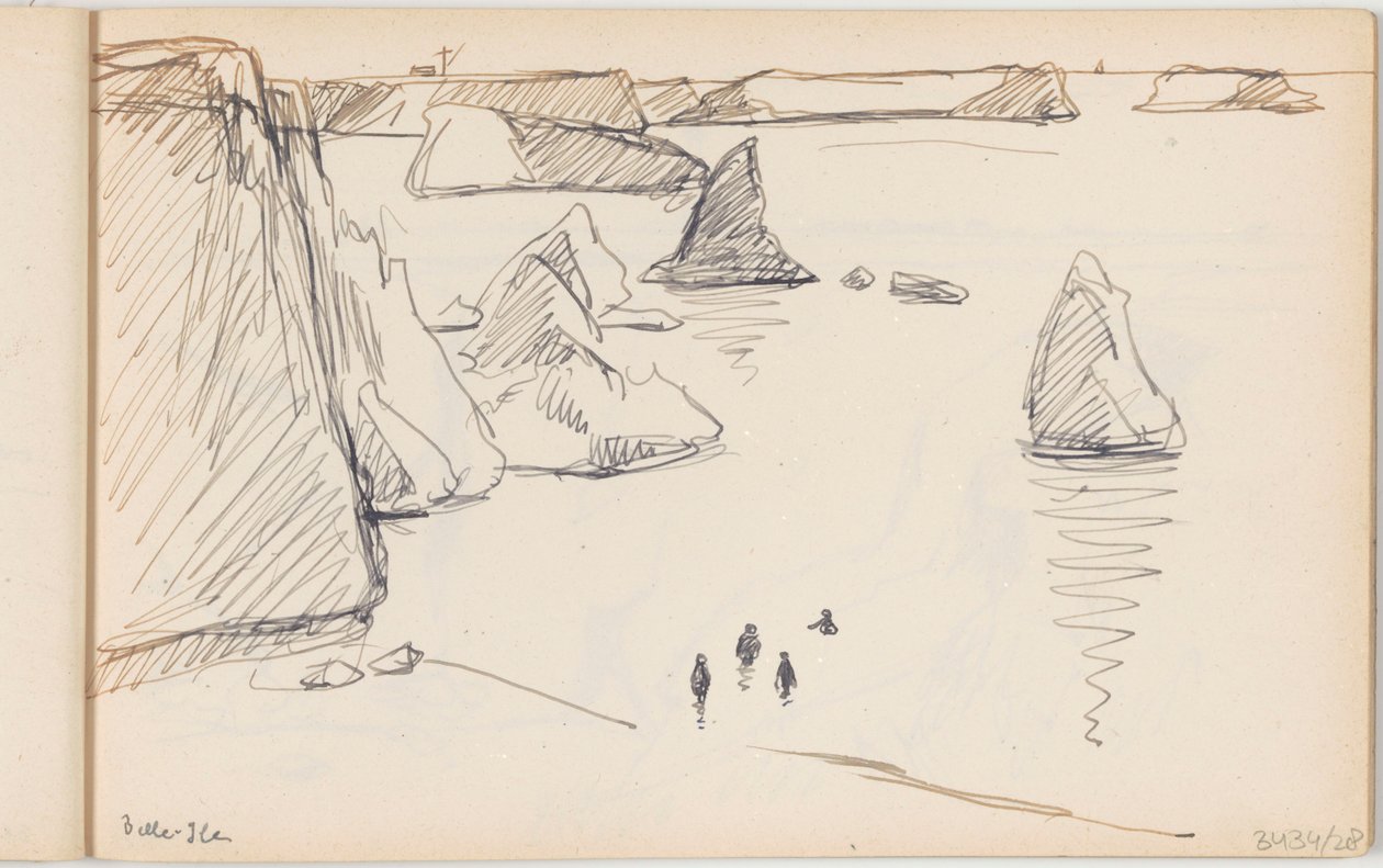 Belle-Île-en-Mer autorstwa Richard Baseleer