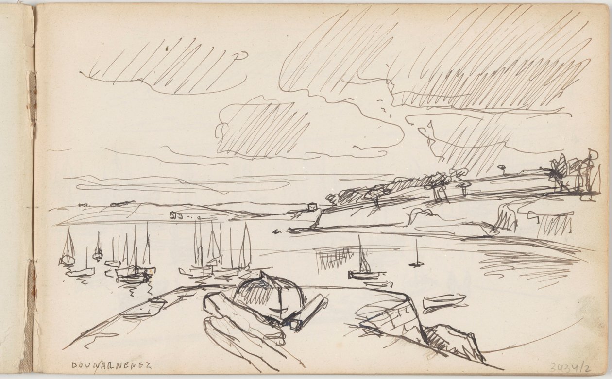 Douarnenez autorstwa Richard Baseleer