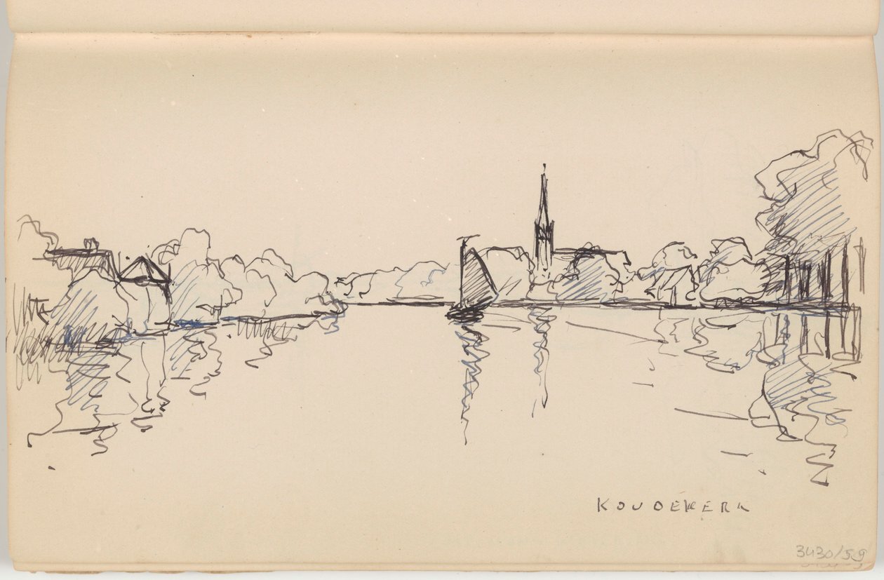 Koudekerk autorstwa Richard Baseleer