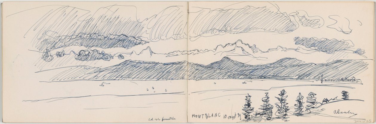 Mont Blanc autorstwa Richard Baseleer