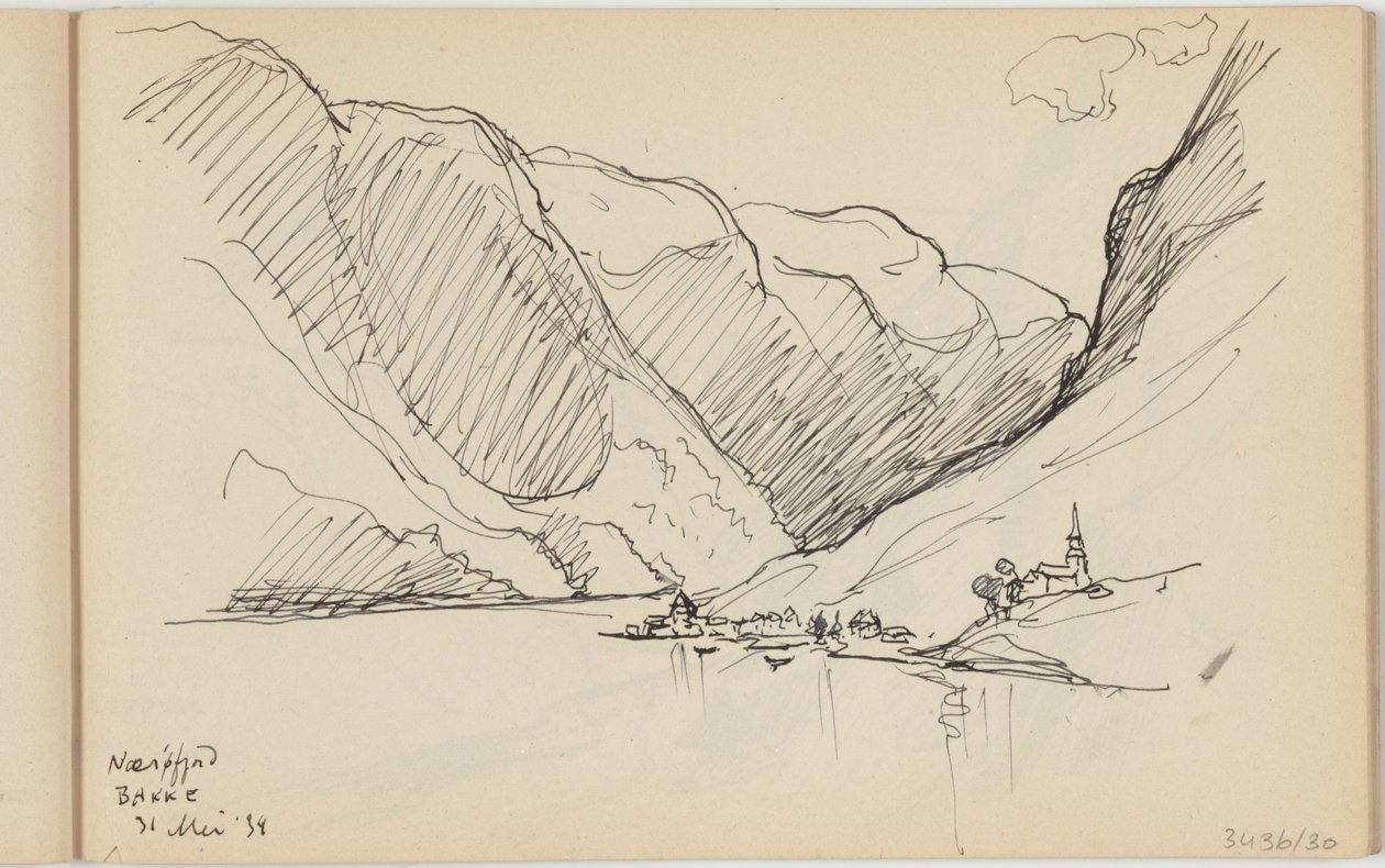 Nordfjord Bakke autorstwa Richard Baseleer