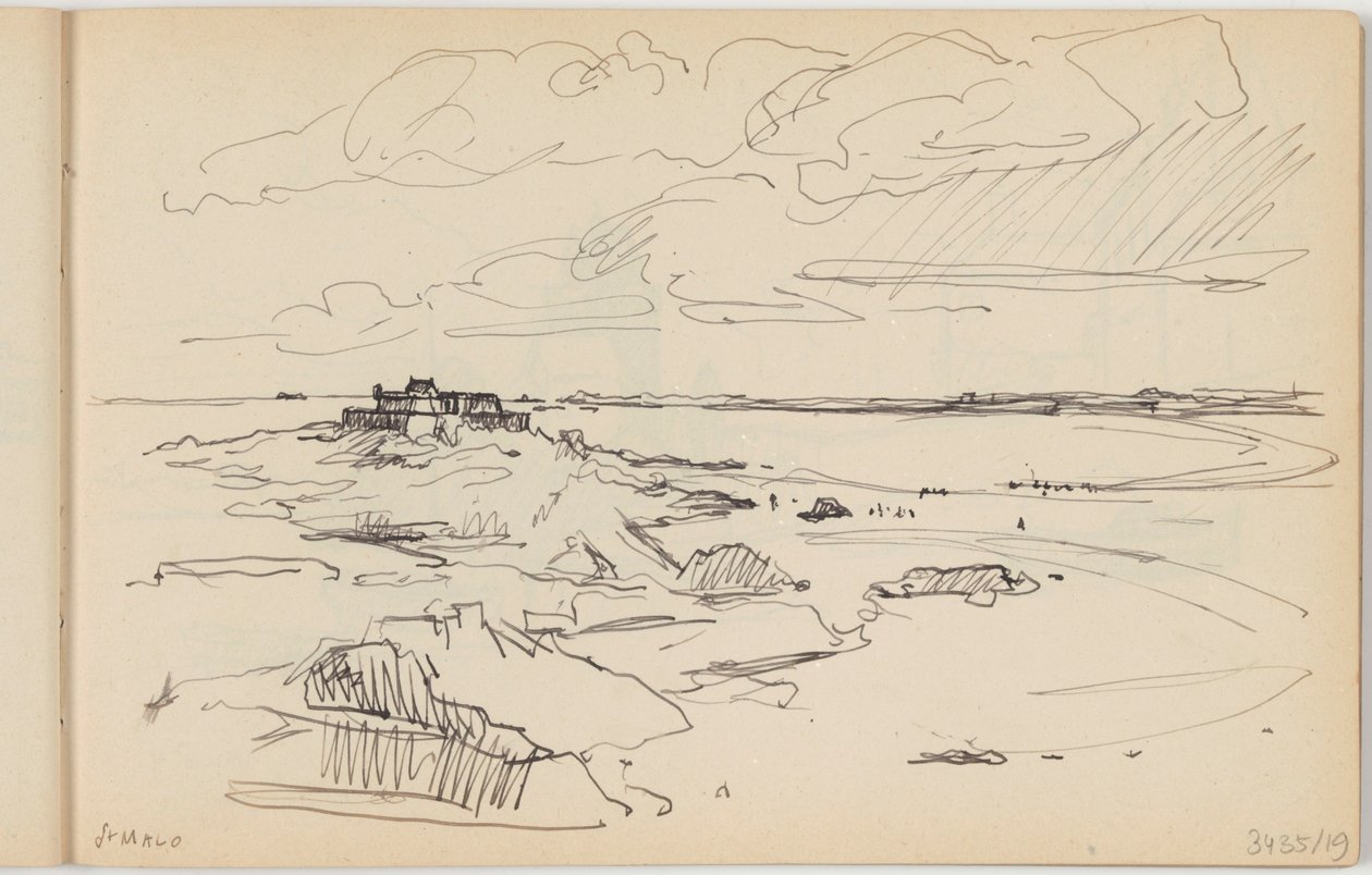 Saint-Malo autorstwa Richard Baseleer