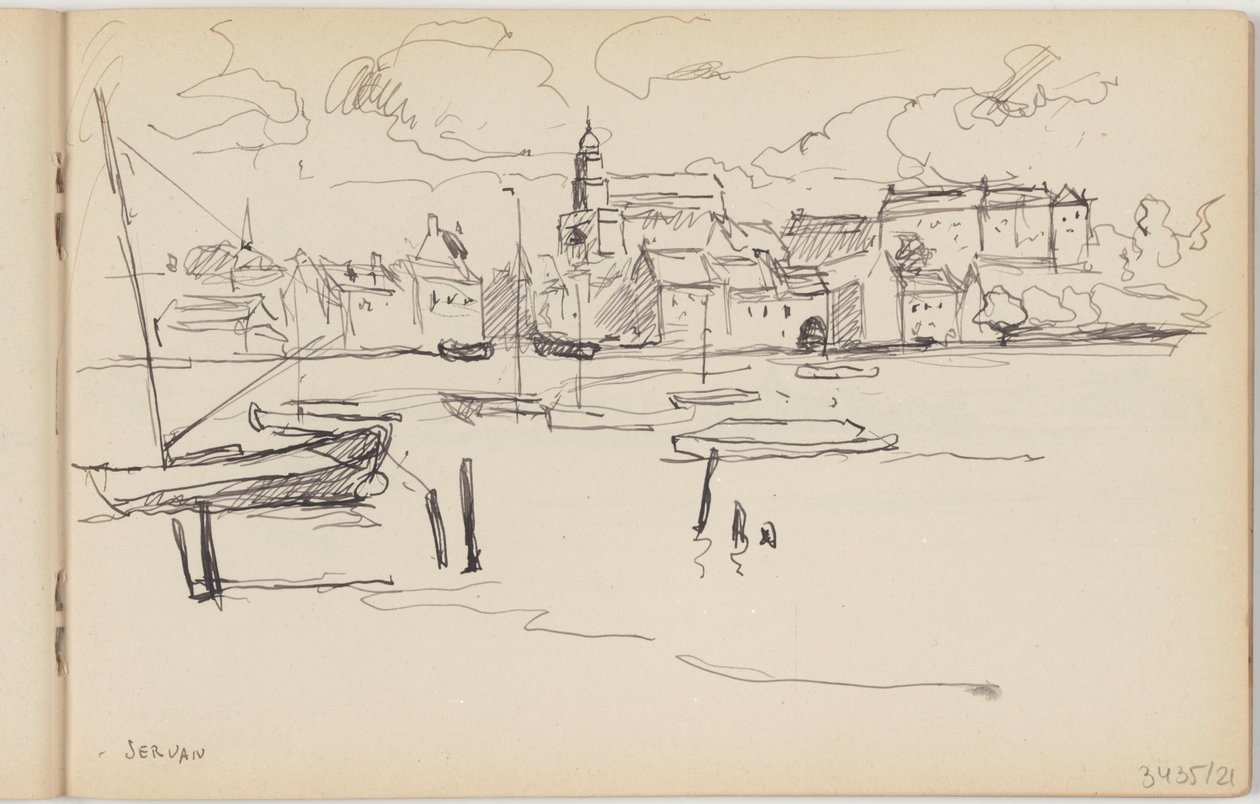 Saint-Servan autorstwa Richard Baseleer
