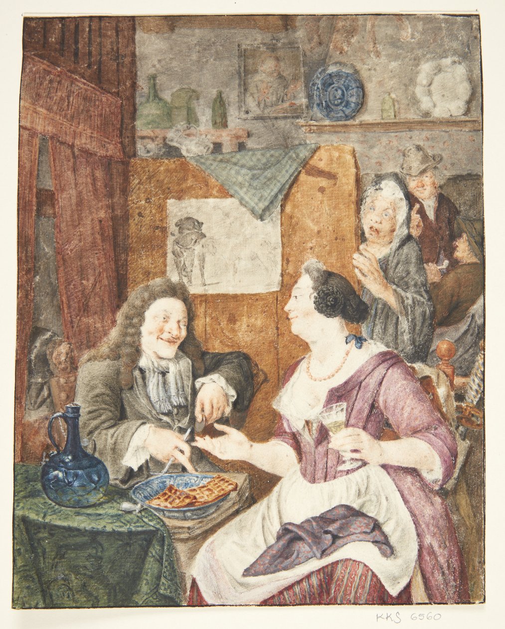 Handel miłością autorstwa Richard Brakenburgh