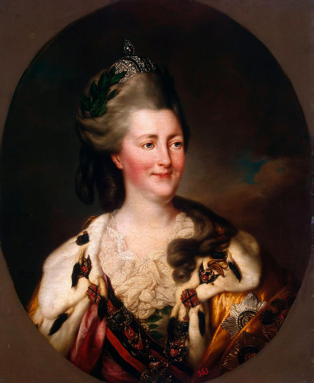 Portret cesarzowej Katarzyny II