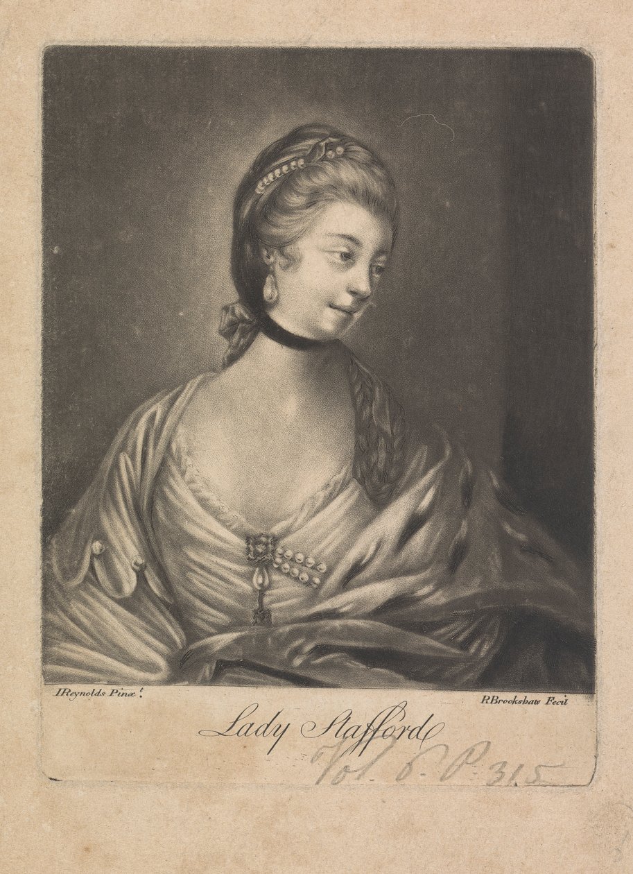 Lady Anne Wentworth, hrabina Strafford autorstwa Richard Brookshaw