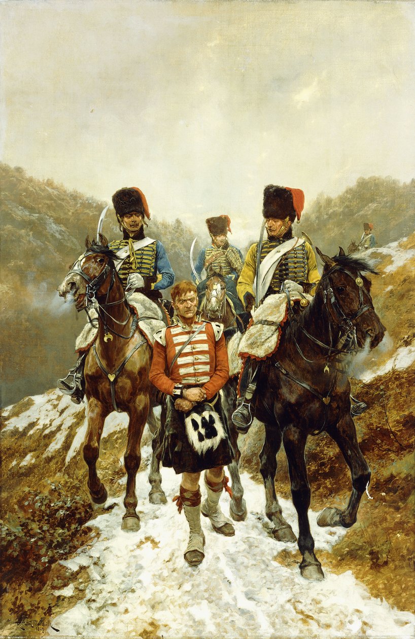 Podbity, ale nie ujarzmiony, 1899 autorstwa Richard Caton II Woodville