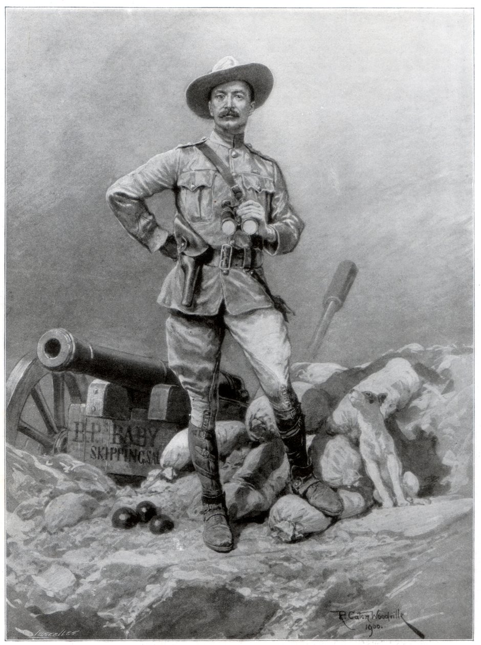 Generał dywizji Robert Baden Powell 1857-1941, 1900. autorstwa Richard Caton II Woodville