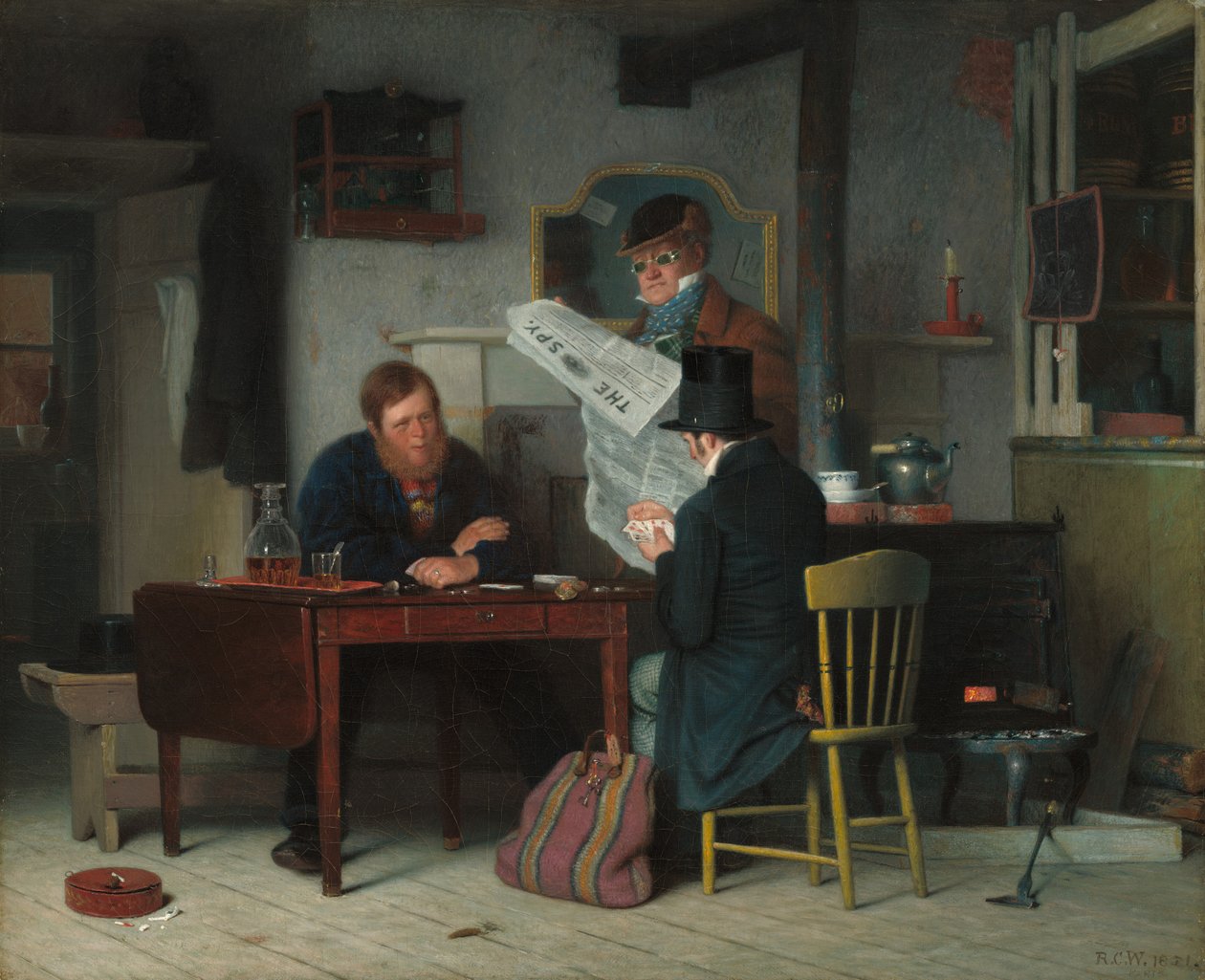 Czekam na scenę autorstwa Richard Caton Woodville