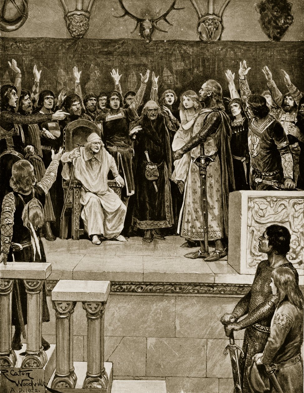 Wybór księżnej, ilustracja z "Hutchinson