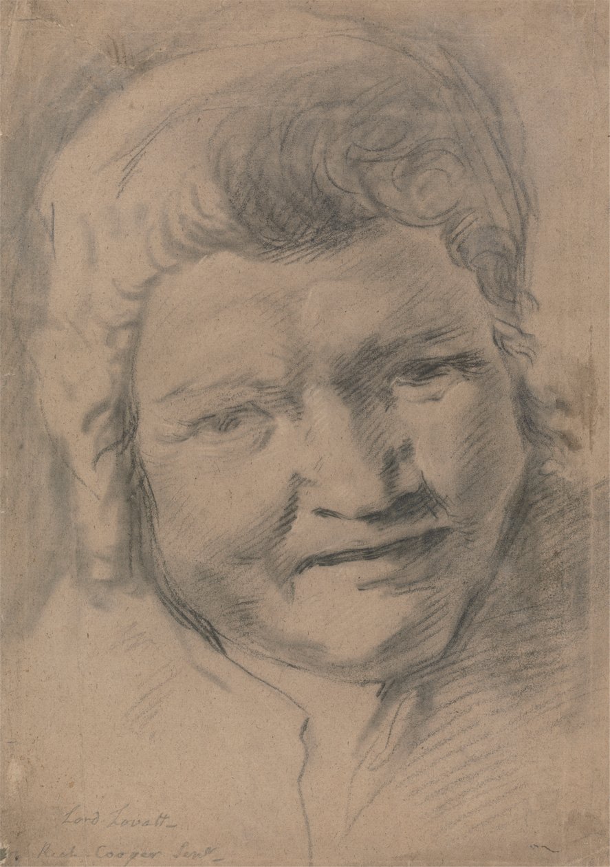 Simon Fraser, dwunasty Lord Lovat (1667-1747) autorstwa Richard Cooper the Elder