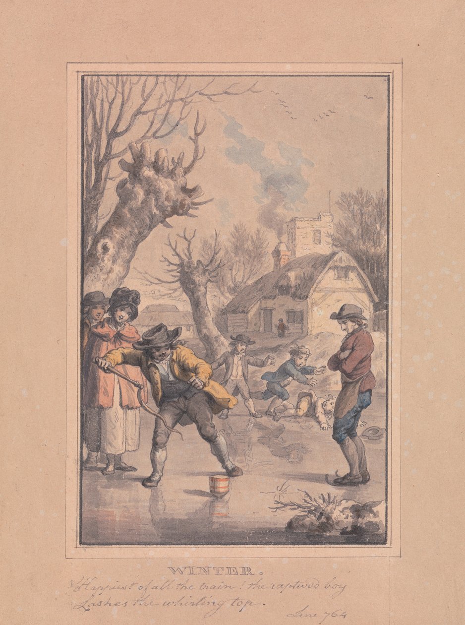 Zima autorstwa Richard Corbould