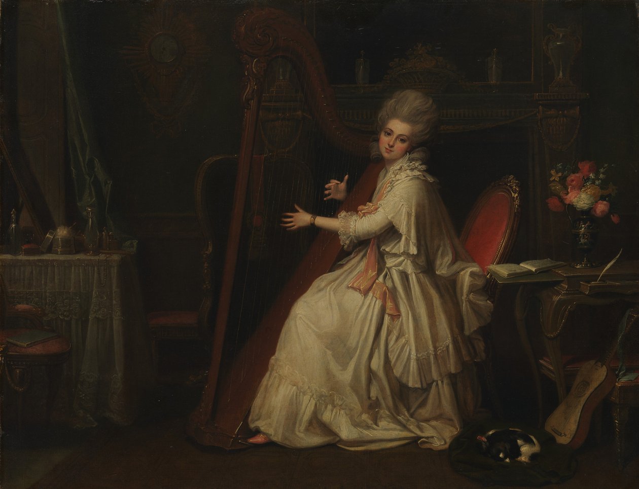 Marianne Dorothy Harland 1759-1785, później pani William Dalrymple. autorstwa Richard Cosway