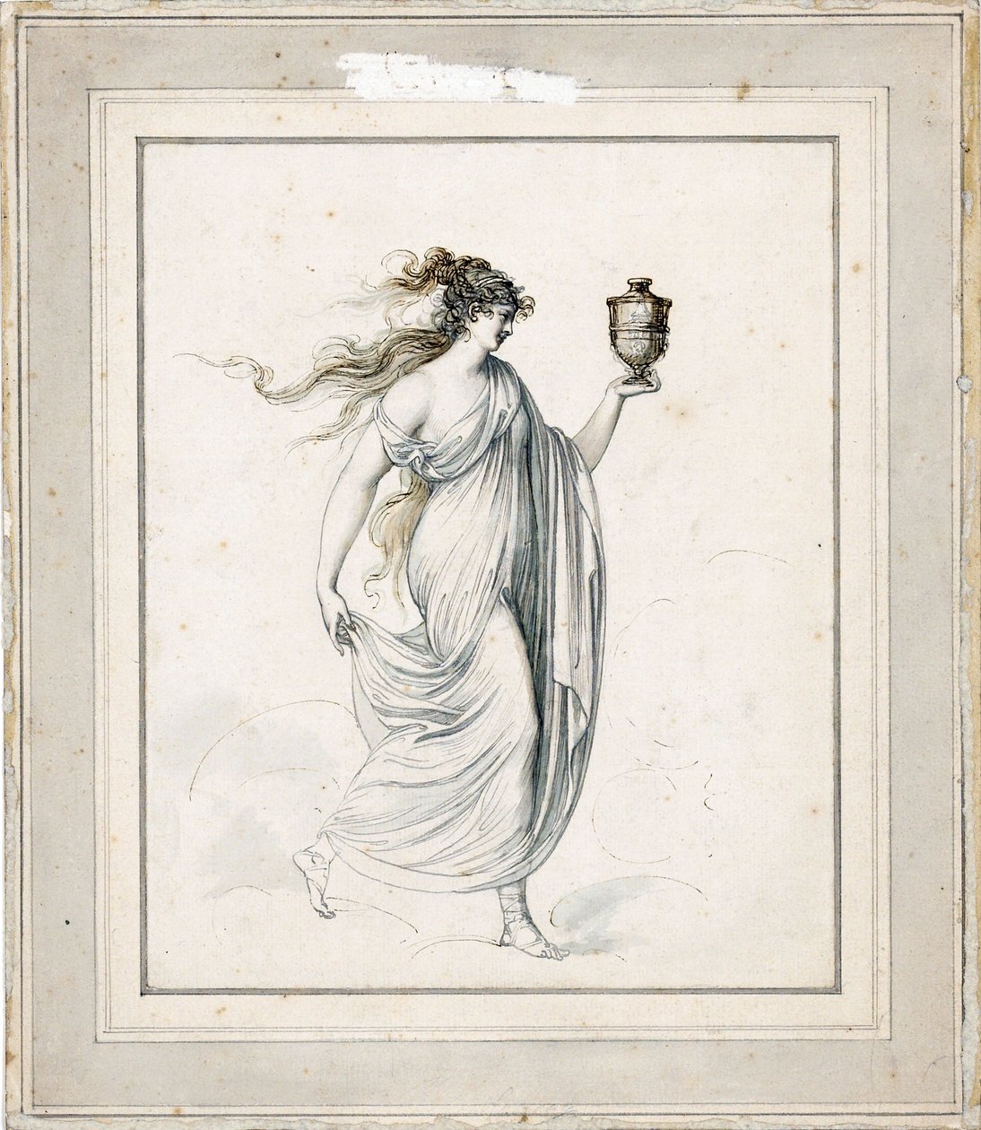 Portret Lady Emmy Hamilton autorstwa Richard Cosway