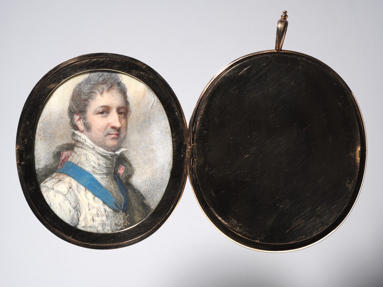 Portret Ludwika Filipa, księcia Orleanu, późniejszego króla Francji, 1804 r. autorstwa Richard Cosway