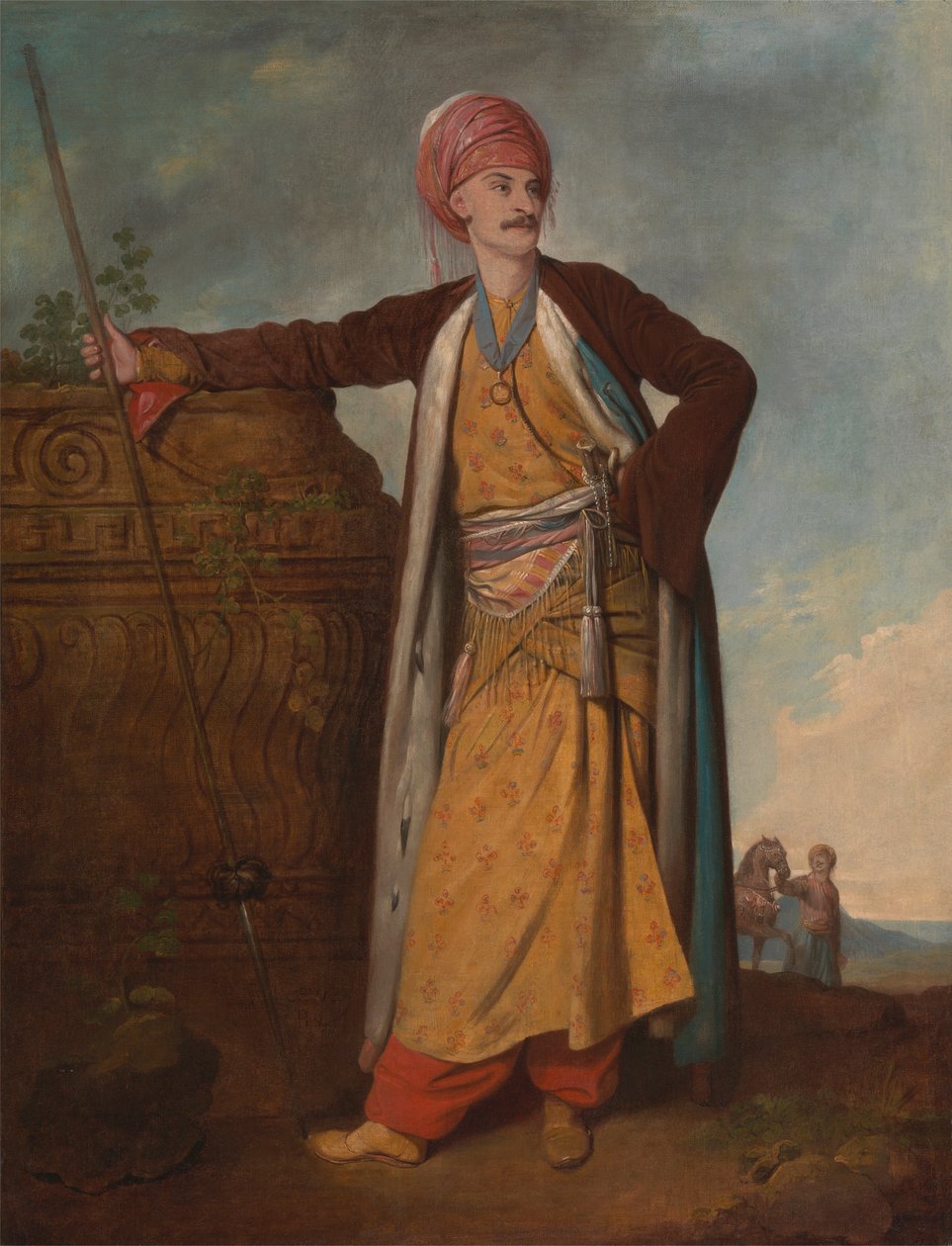 Portret Ormianina [1985, Cormack, zwięzły katalog YCBA] autorstwa Richard Cosway