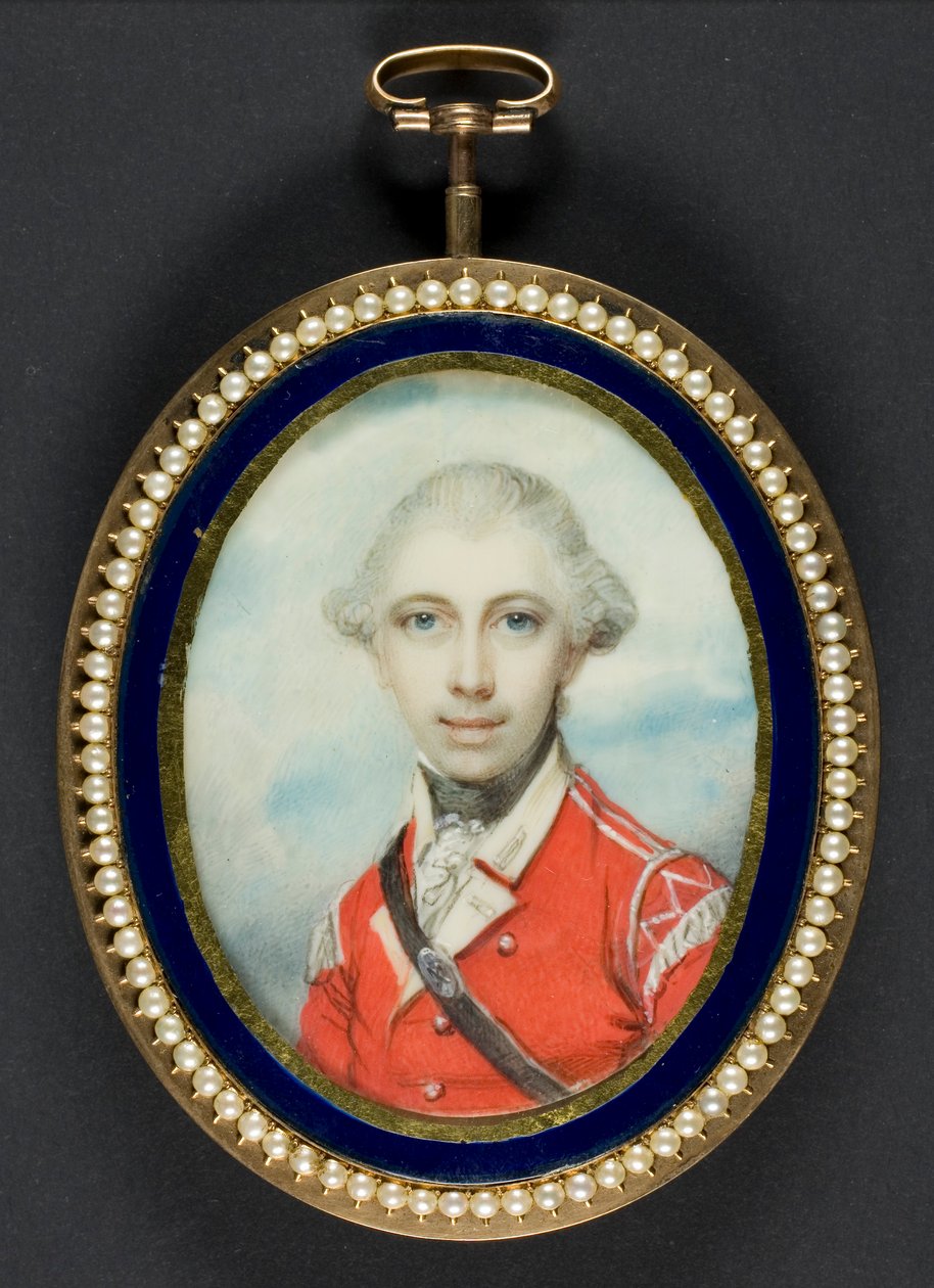 Portret oficera autorstwa Richard Cosway