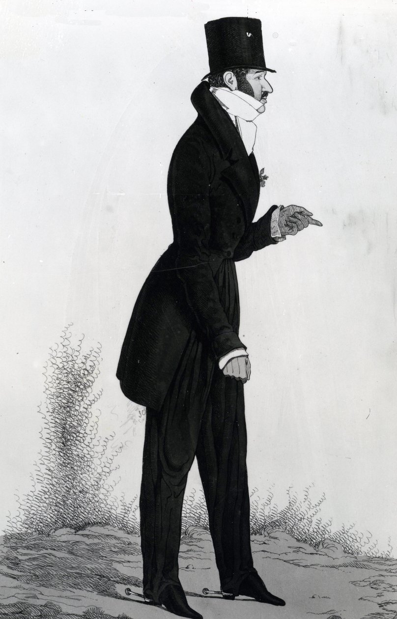 Bal Edwarda Hughesa Hughes, Złoty Bal, 1819 autorstwa Richard Dighton