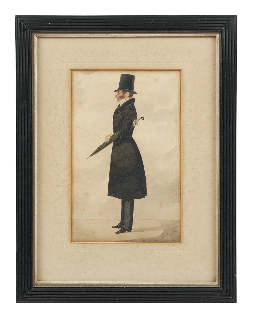 Portret Henryka Lygona autorstwa Richard Dighton