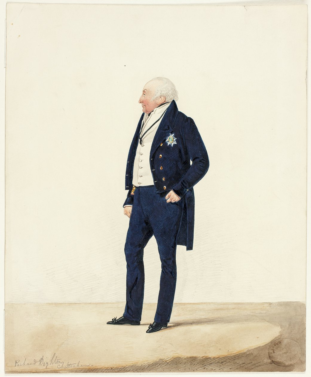 Sir James Stuart z Coltness autorstwa Richard Dighton