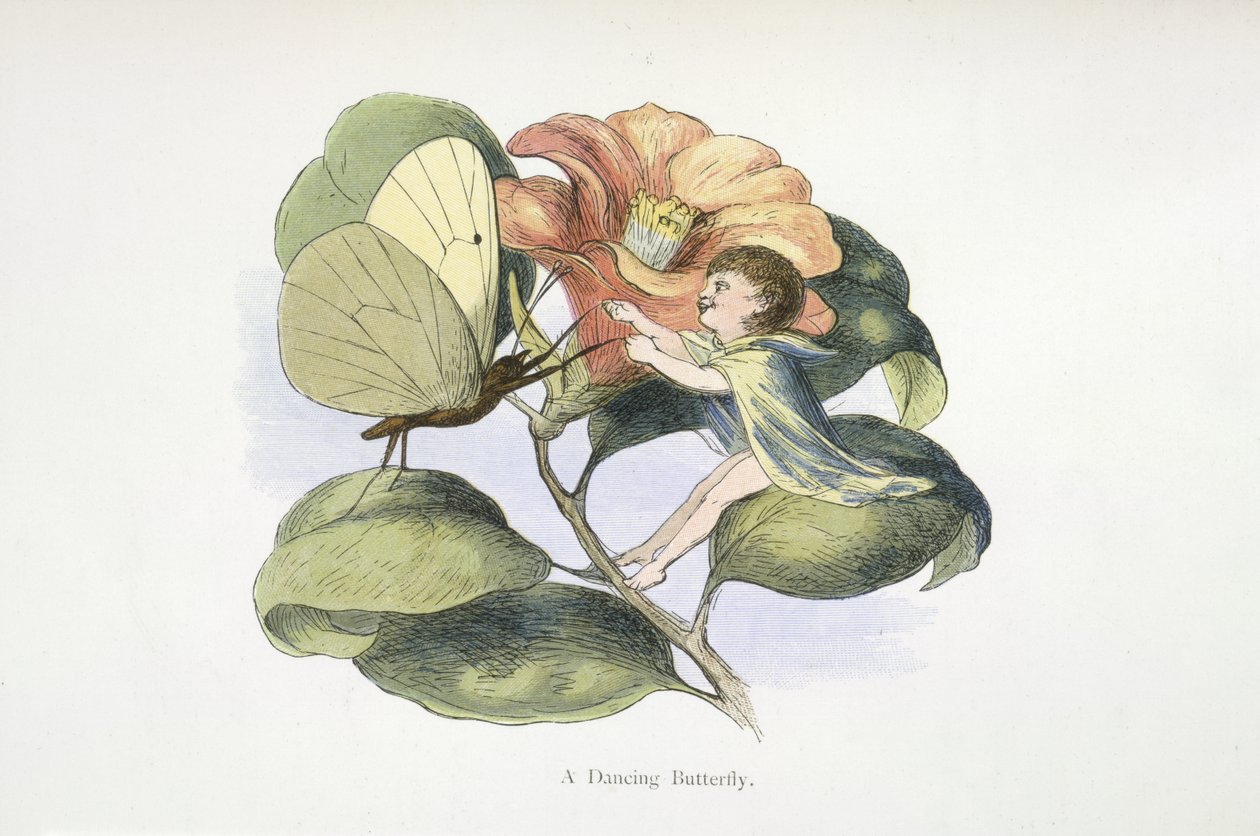 Tańczący motyl autorstwa Richard Doyle