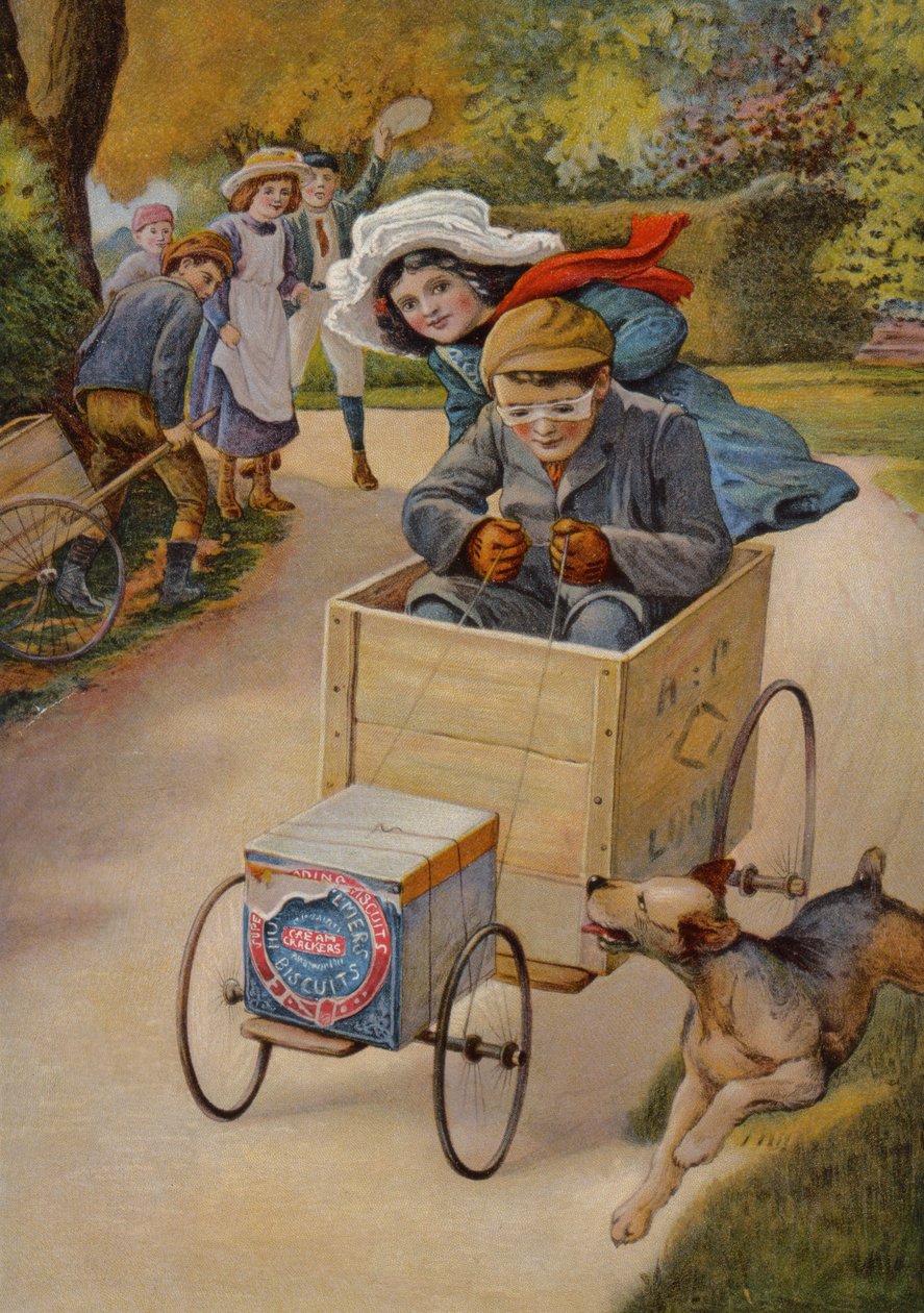 Ilustracja z „Książki motoryzacyjnej” autorstwa Richard Doyle