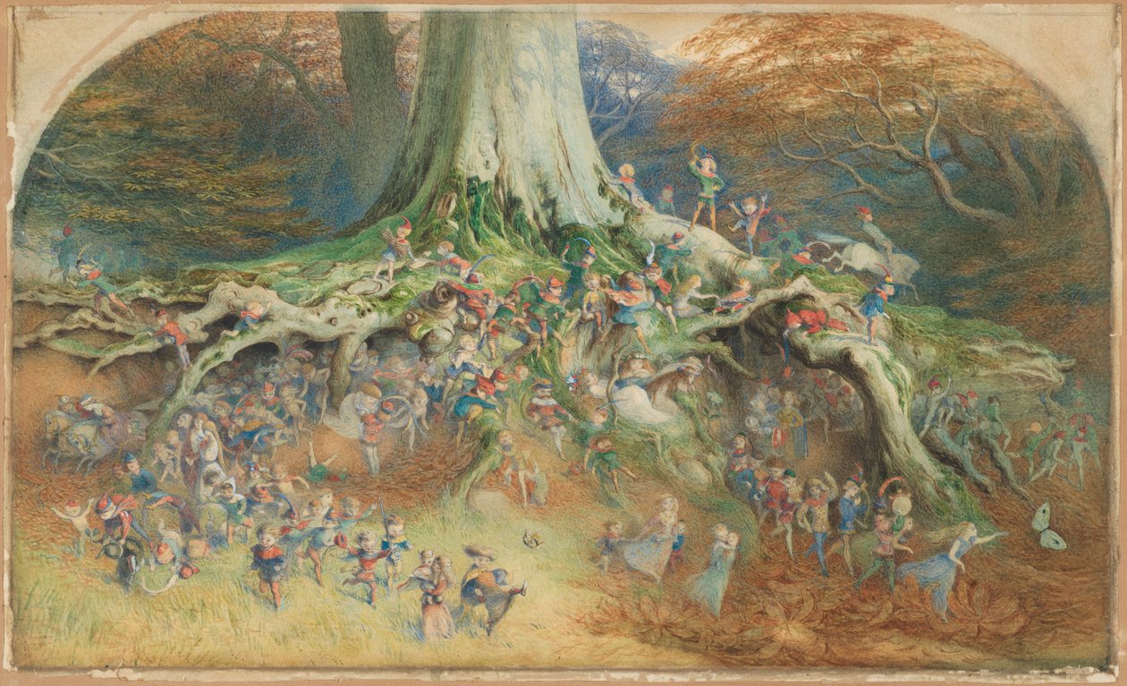 Zaczarowane drzewo autorstwa Richard Doyle