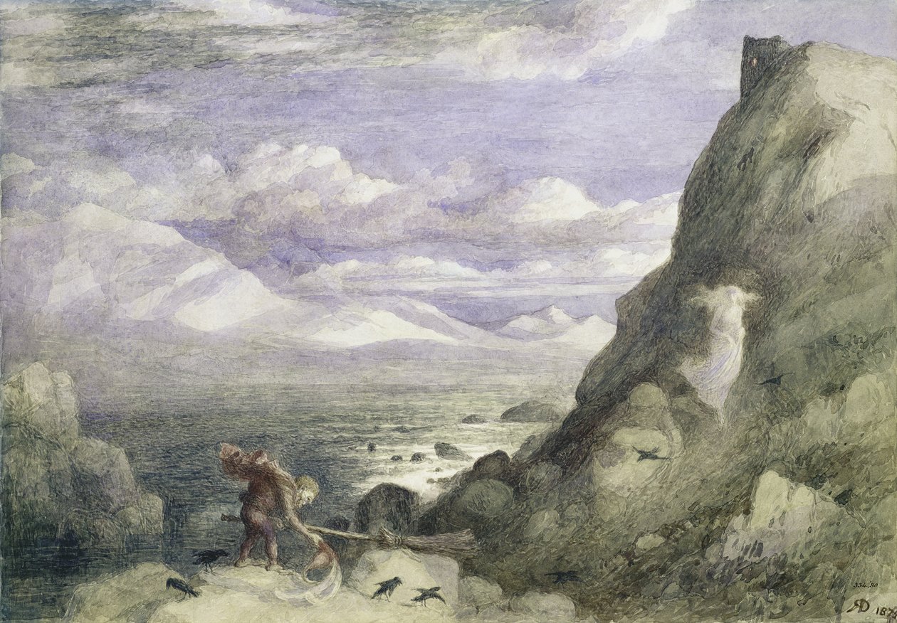Dom Czarownic, 1875 autorstwa Richard Doyle