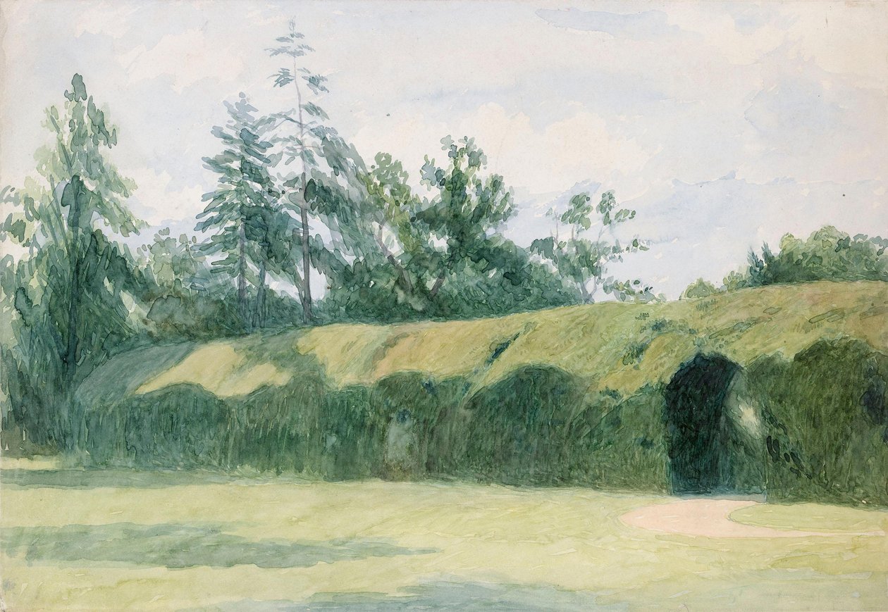 Parter cisowy w Headfort House, hrabstwo Meath autorstwa Richard Doyle