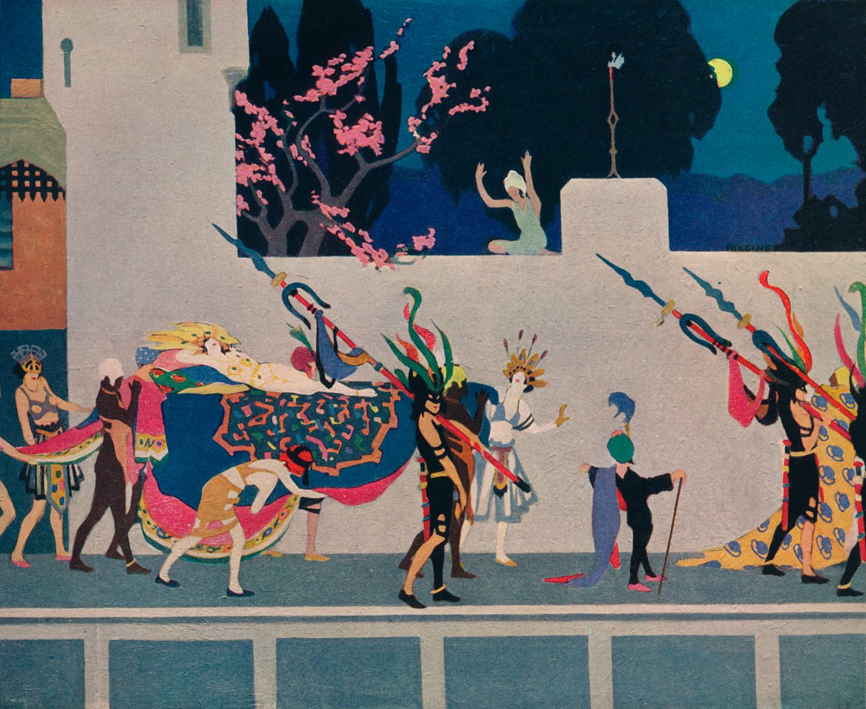 Almas widzi Księżniczkę, ok. 1919, ok. 1932 autorstwa Richard E. Higgins