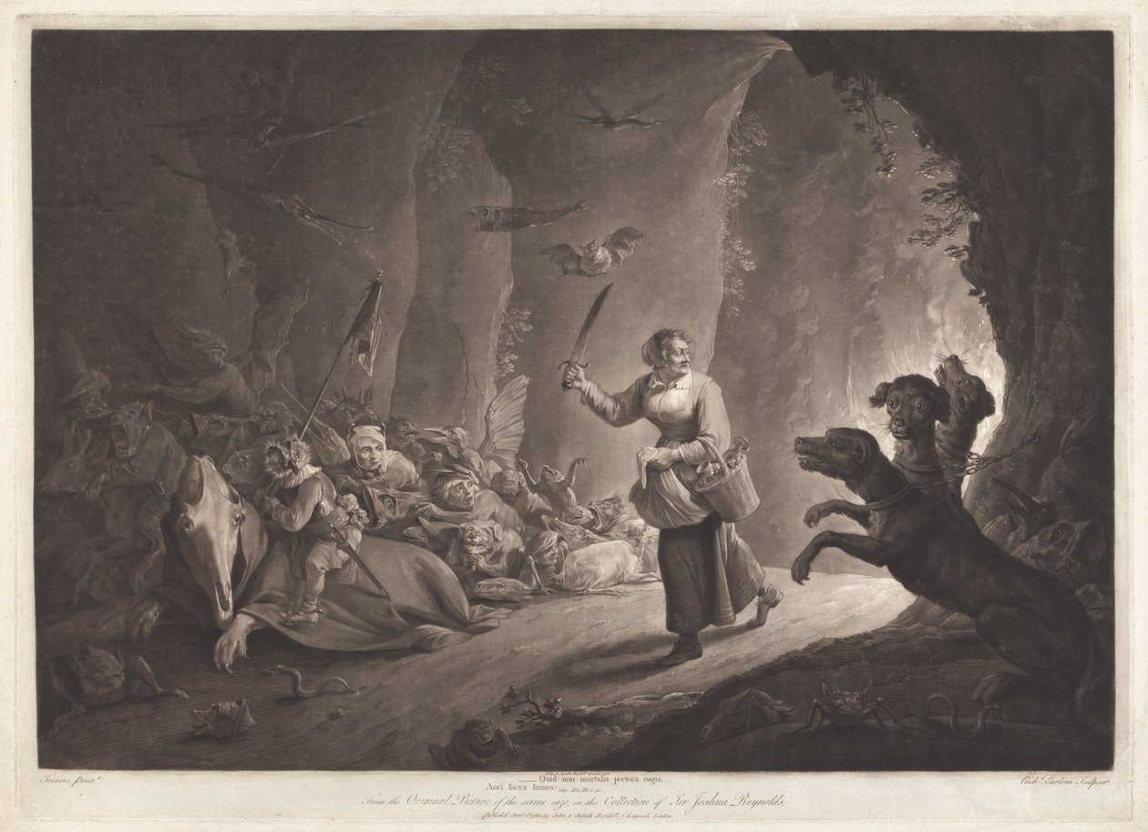 Czarodziejka autorstwa Richard Earlom