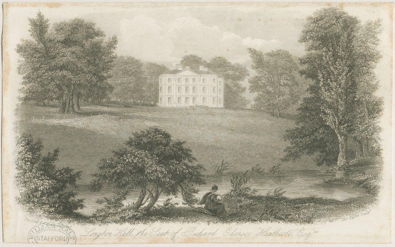 Longton Hall: staloryt i [?pocz. XIX w.] (druk) autorstwa Richard Edensor Heathcote