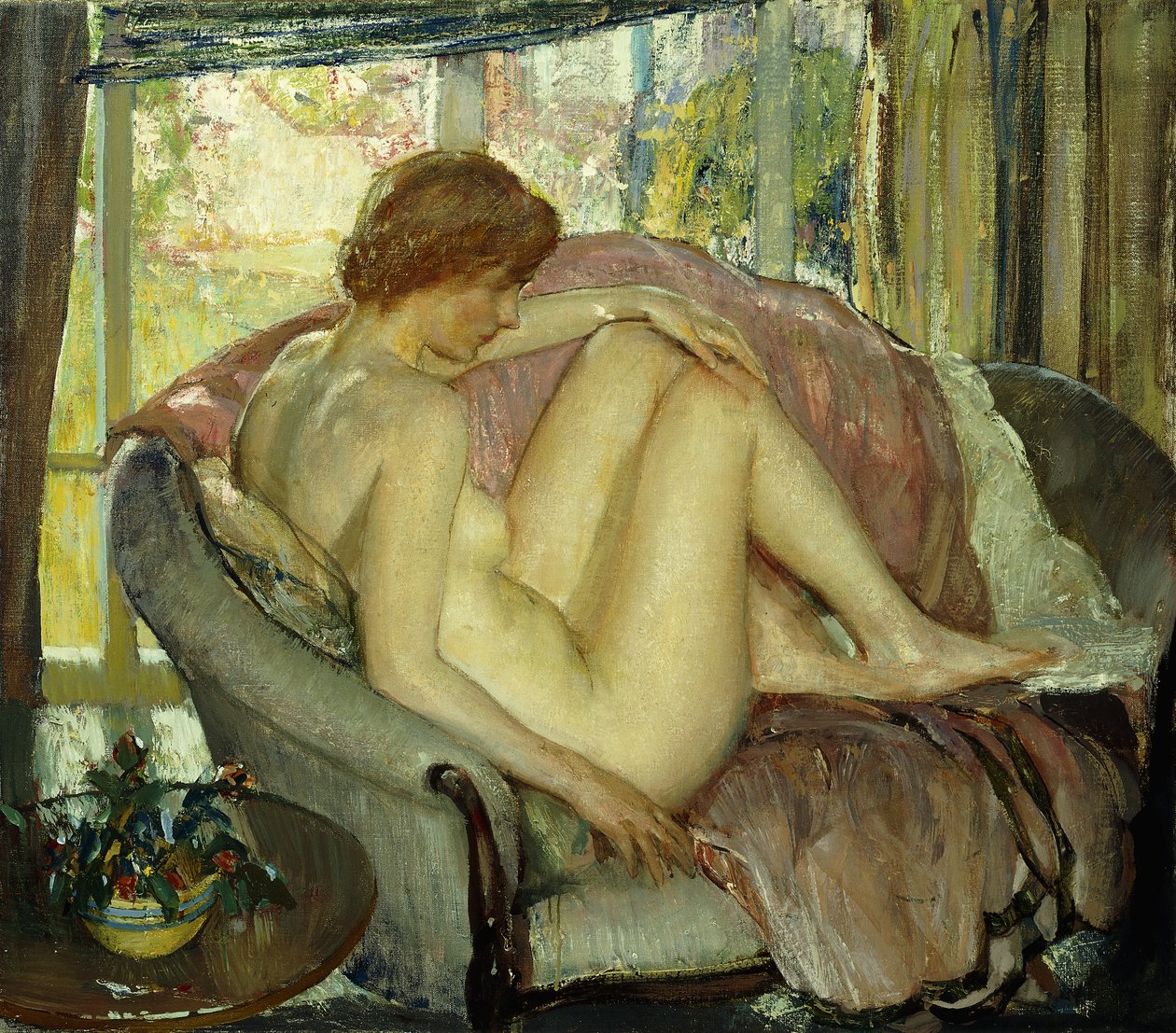 Po porannej kąpieli autorstwa Richard Emil Miller