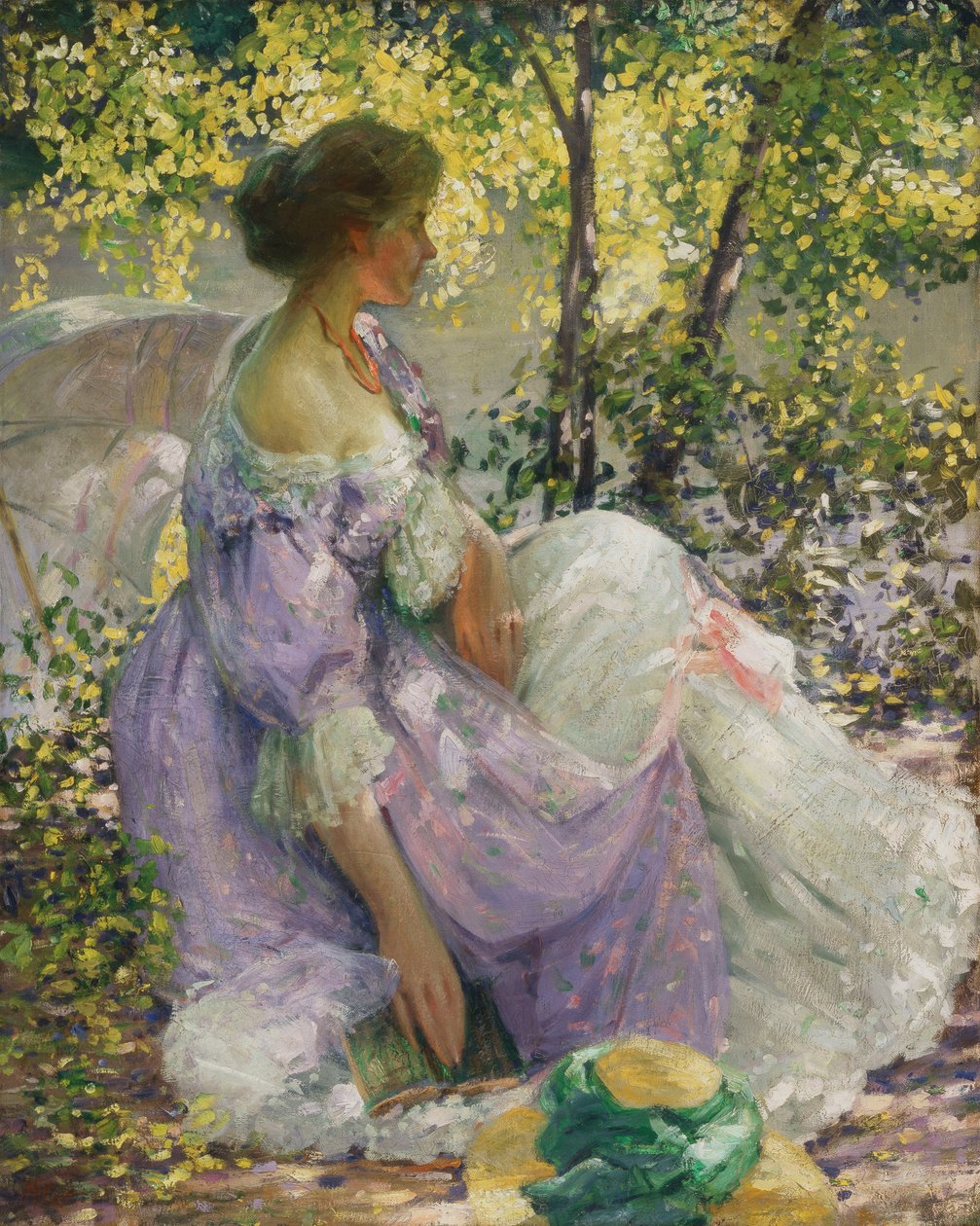 W ogrodzie autorstwa Richard Emil Miller