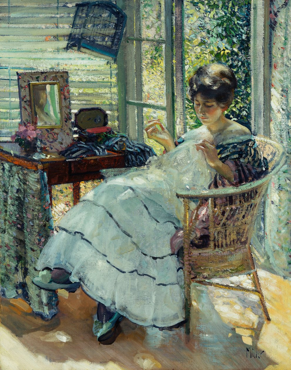 Szycie autorstwa Richard Emil Miller