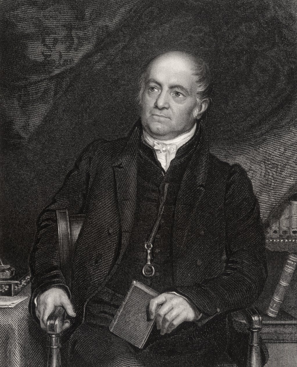 Olinthus Gilbert Gregory, rycina H. Robinson, z „Narodowej Galerii Portretów, tom V”, wydana ok. 1835 autorstwa Richard Evans
