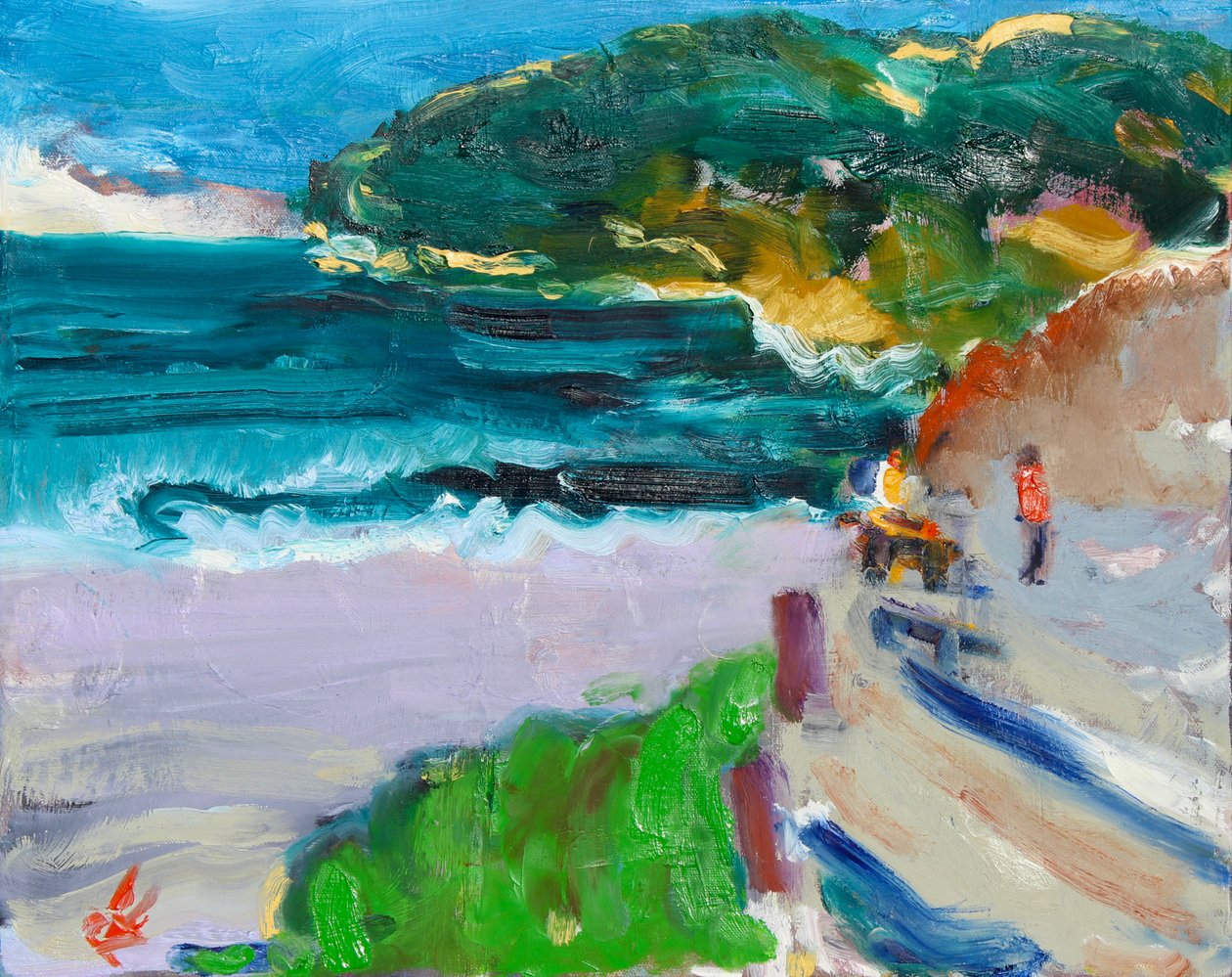 Zatoka o zmierzchu, 2019 autorstwa Richard Fox