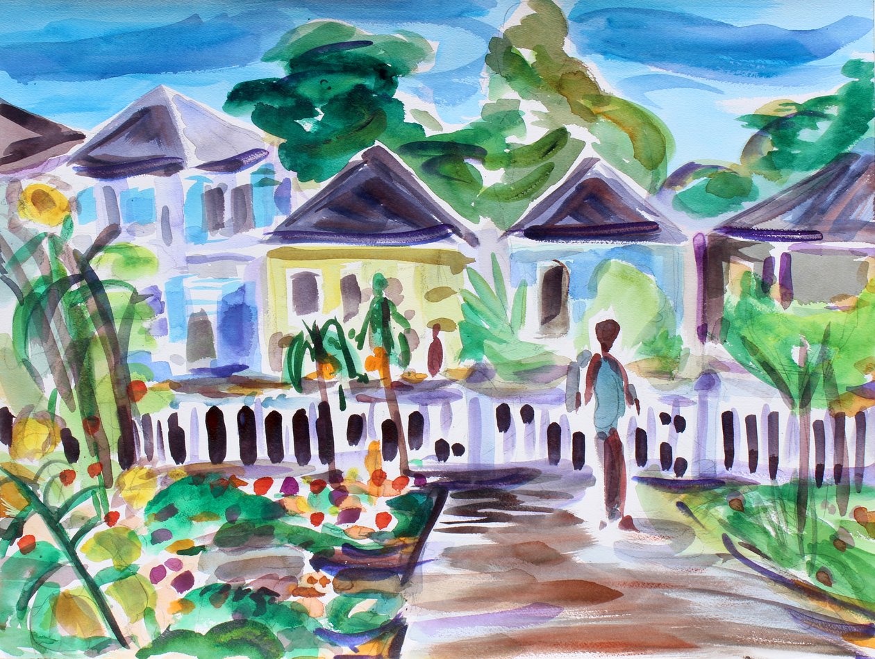 Bungalowy w Santa Rosa, 2017 autorstwa Richard Fox