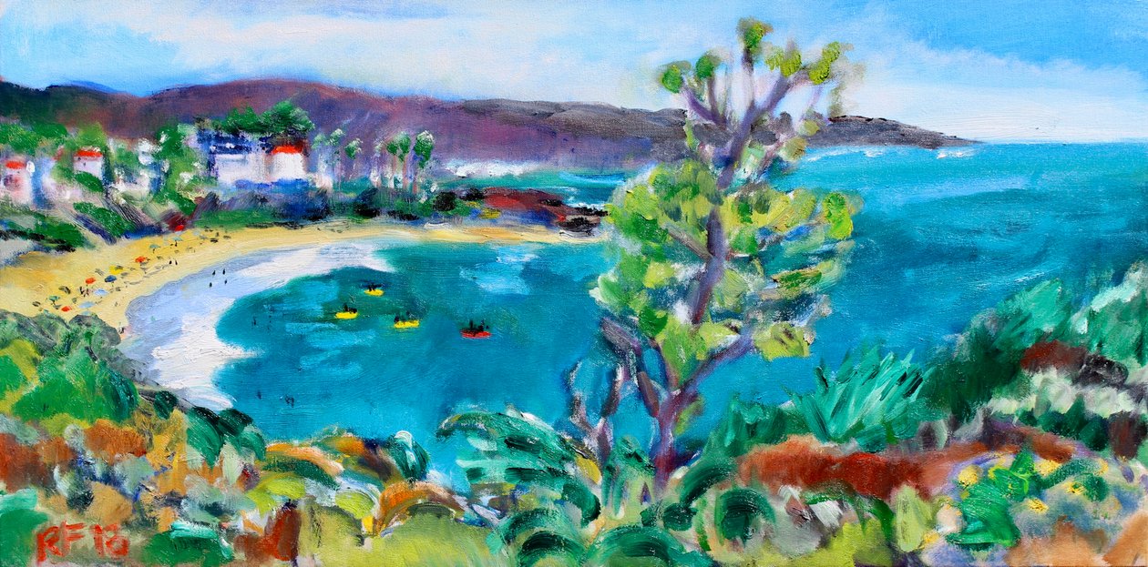 Crescent Bay, Laguna Beach, 2018 autorstwa Richard Fox