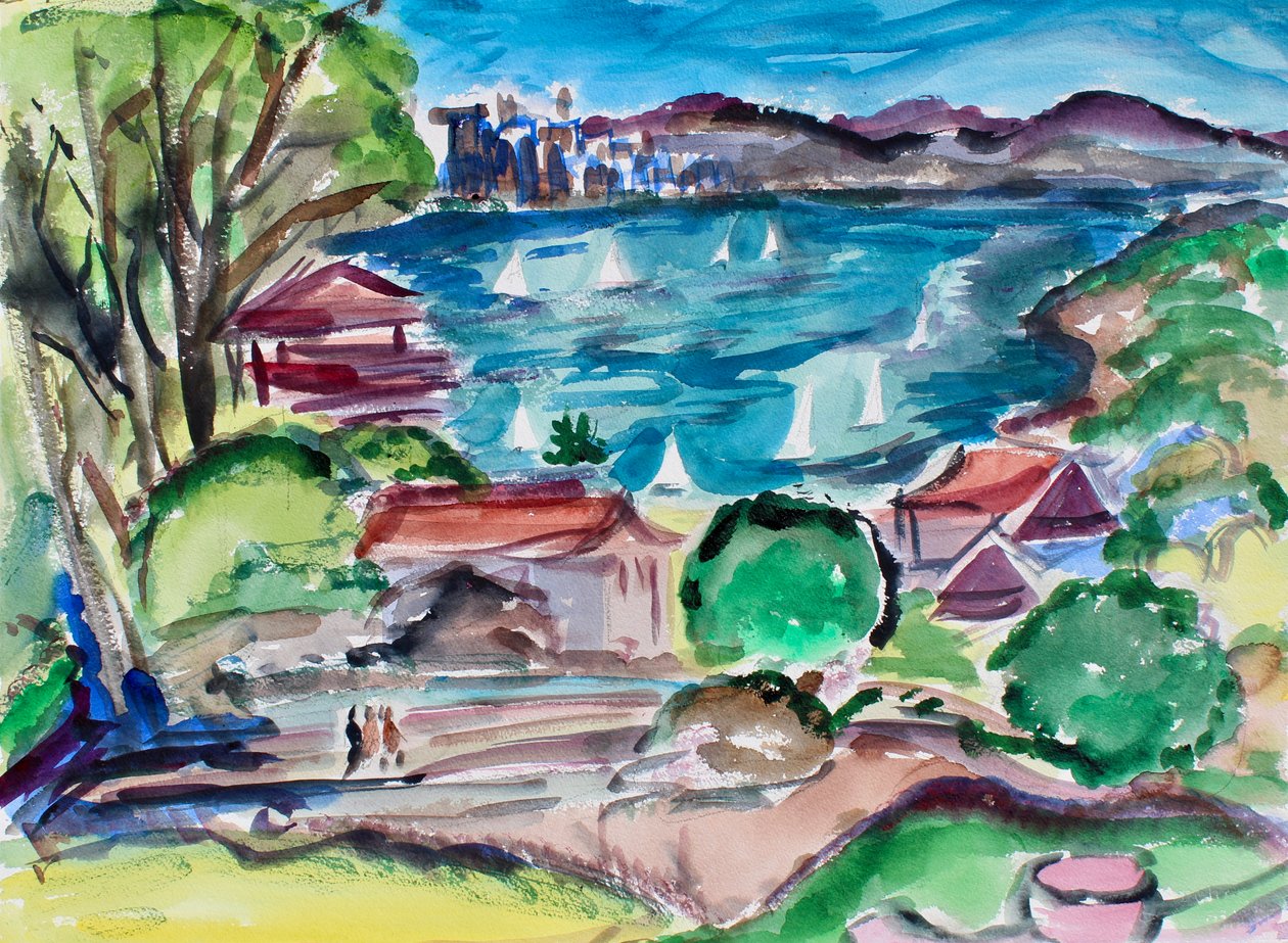 Zatoka San Francisco z Tiburonu, 2018 autorstwa Richard Fox