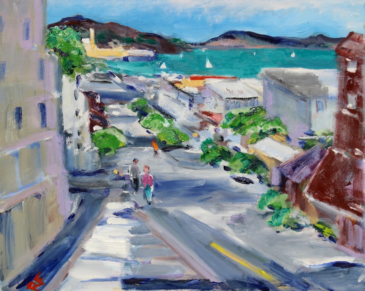 Widok z Russian Hill, 2020 autorstwa Richard Fox