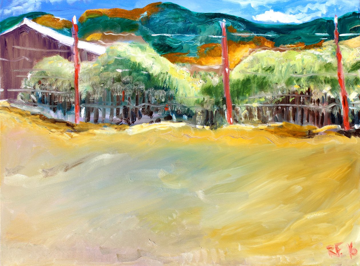 Winnica, Sonoma, 2017 autorstwa Richard Fox