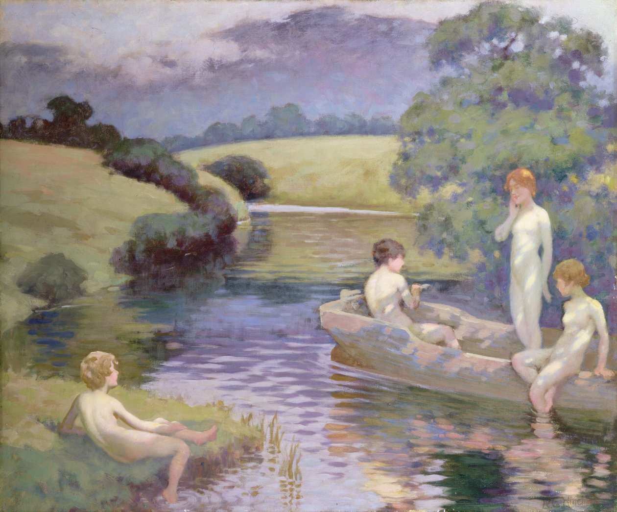 Wiek niewinności autorstwa Richard George Hinchliffe