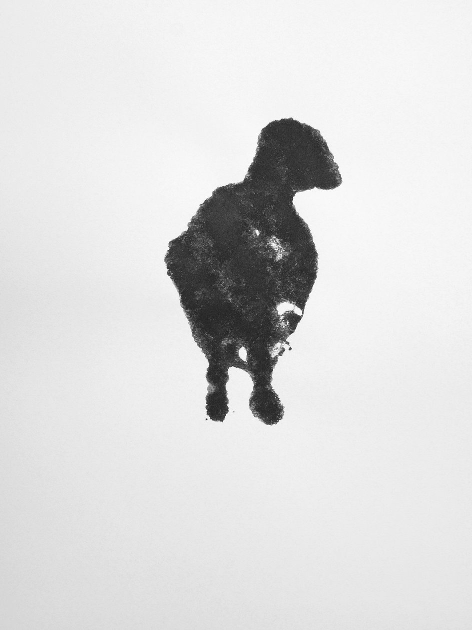 Bez tytułu, 2009 (monotypia) autorstwa Richard Green